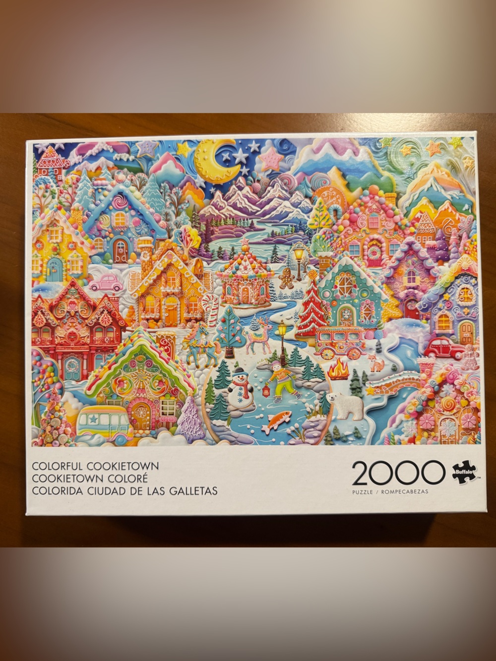 Buffalo Colorful Cookietown 2000-Piece Jigsaw Puzzle - holiday